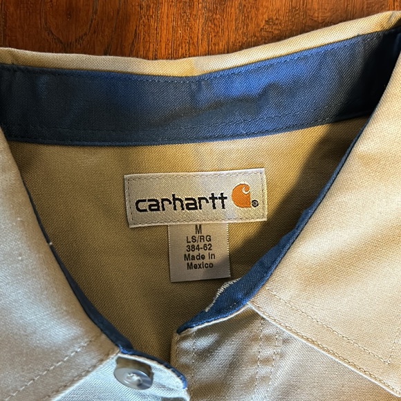 Mens Carhartt Button Down Shirt - Picture 2 of 5